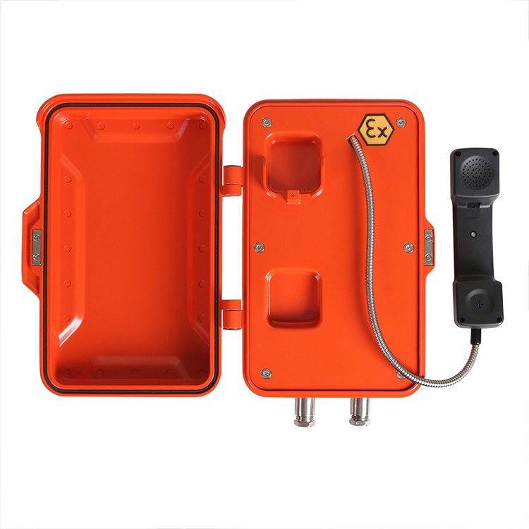 Atex Hotline Explosion Proof Waterproof Industrial Telephone for Mine