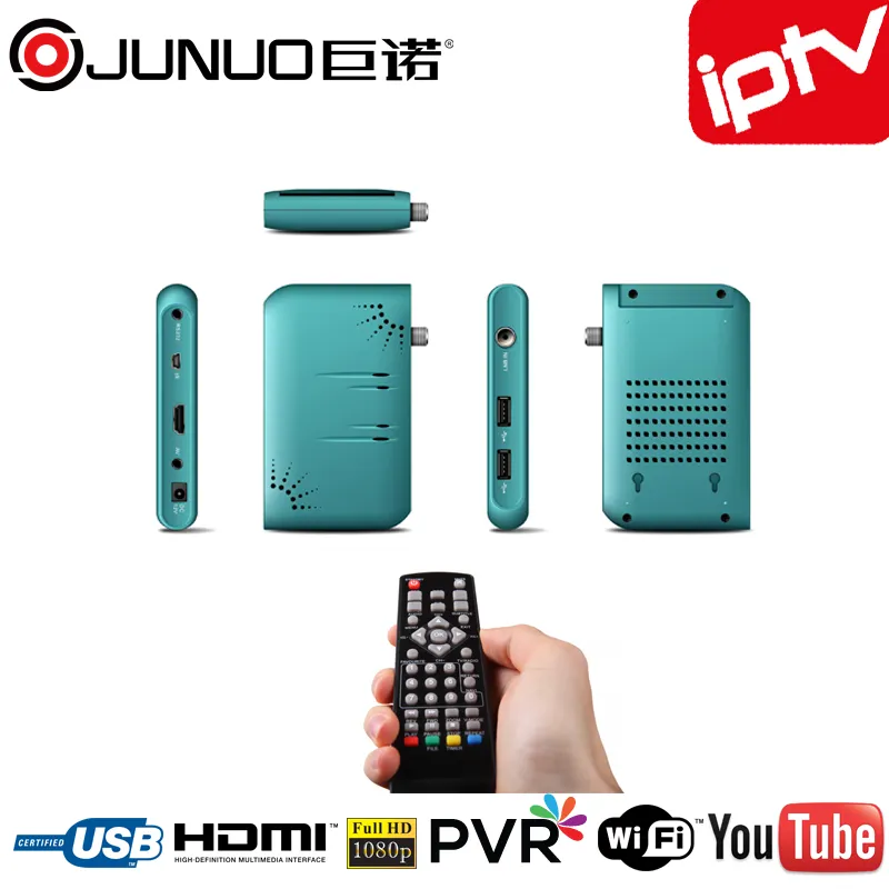 Best Digital Satellite TV Receiver Professional DVB-S2 TV Tuner USB Box