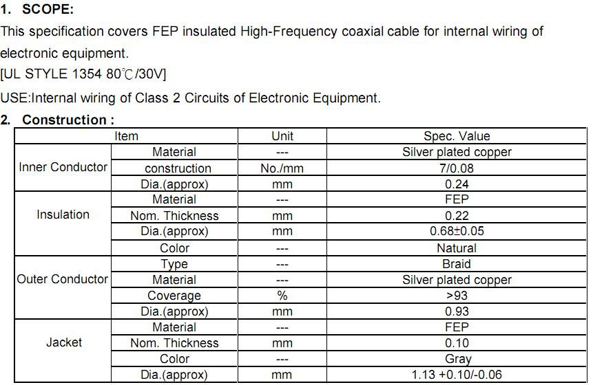 Cable Length 210mm WiFi Built-in Antenna