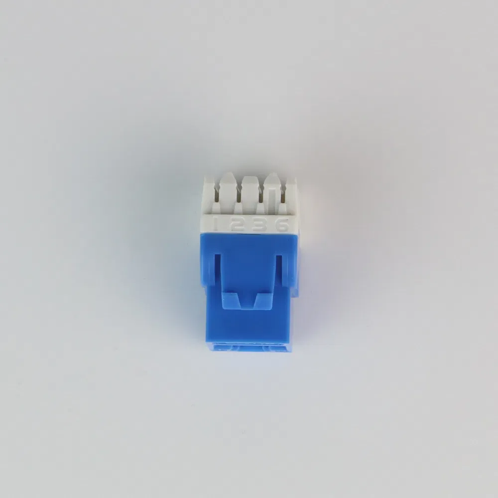 Cabling Network Keystone Jack Cat. 6 UTP 180 Degree