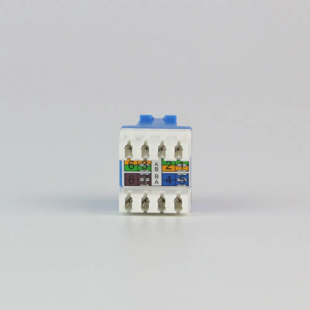 Cabling Network Keystone Jack Cat. 6 UTP 180 Degree