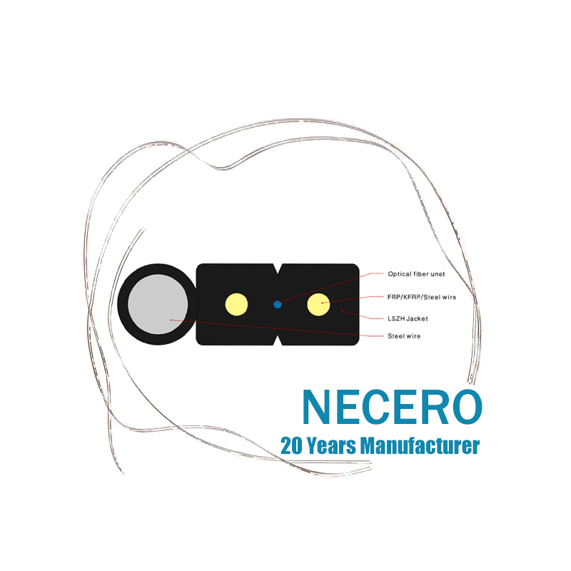 Cabo De Fibra Optica Drop Cable 1fo Anatel Certificate FTTH Fiber Optical Drop Cable 1km Price