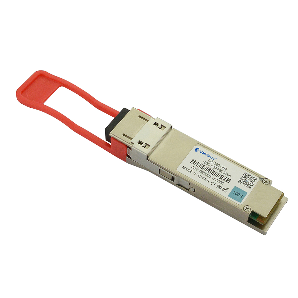 Check Point Cpac-Tr-100lr-Ssm160-Qsfp28 Compatible 100gbase-Lr4 Qsfp28 1310nm 10km Dom Optical Transceiver Module