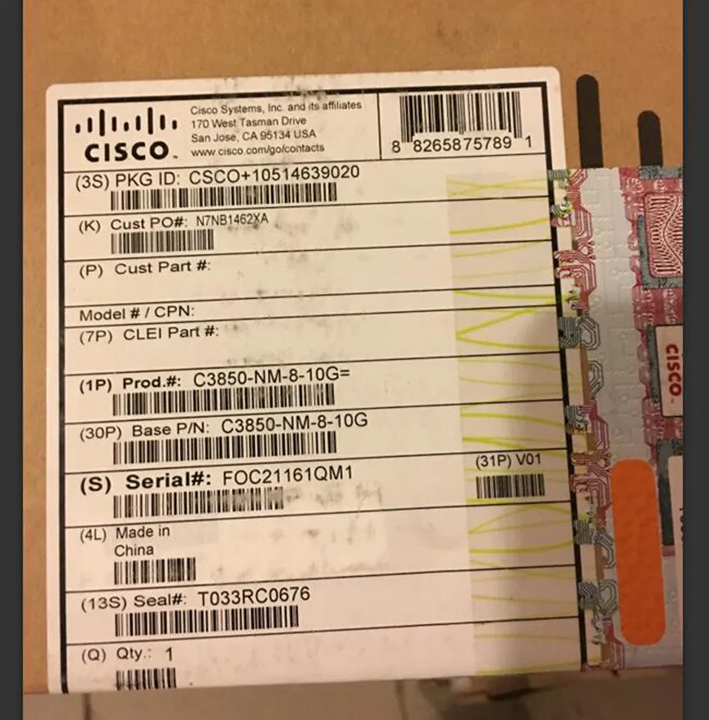 Cisco C3850-Nm-2-40g= Cisco Catalyst 3850 2 X 40ge Network Module Switch Optical Fiber Module