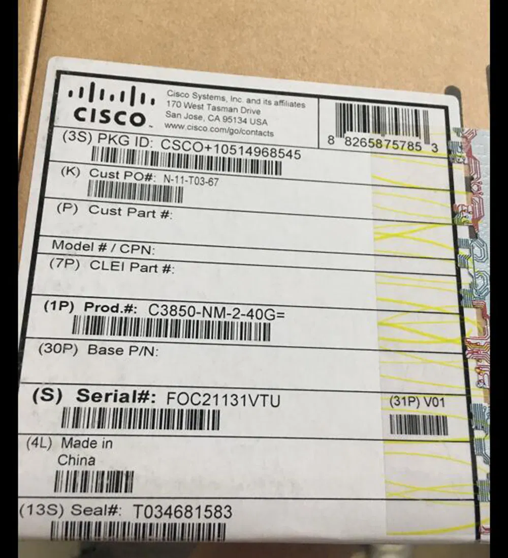Cisco C3850-Nm-2-40g= Cisco Catalyst 3850 2 X 40ge Network Module Switch Optical Fiber Module