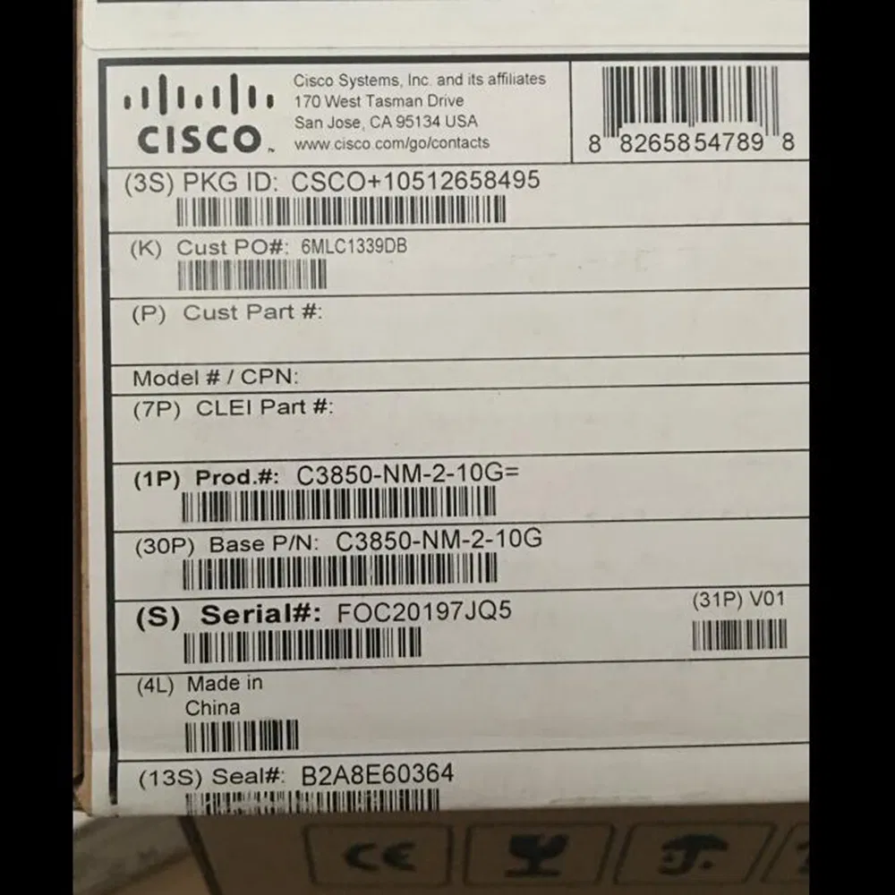 Cisco C3850-Nm-2-40g= Cisco Catalyst 3850 2 X 40ge Network Module Switch Optical Fiber Module