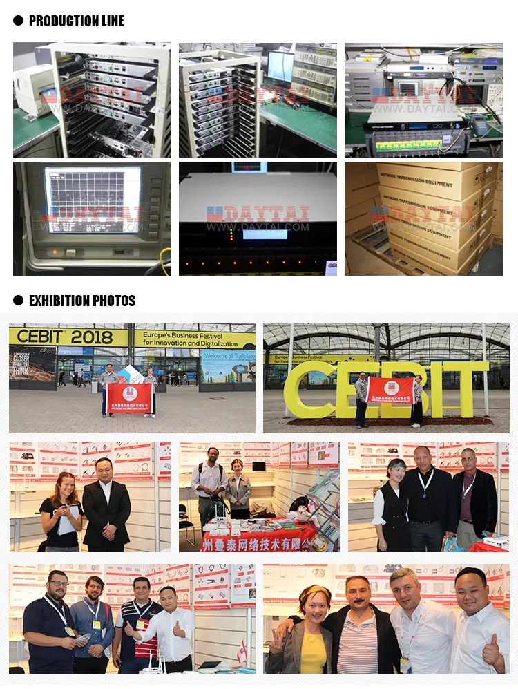 Daytai 1/2 Way 1550nm External Modulation Optical Transmitter 1550 Factory Price