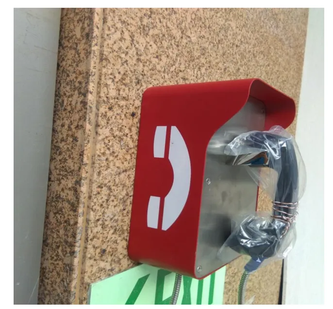 Emergency Hotline Intercom Speed Dial Vandal Resistant Telephone for Highway