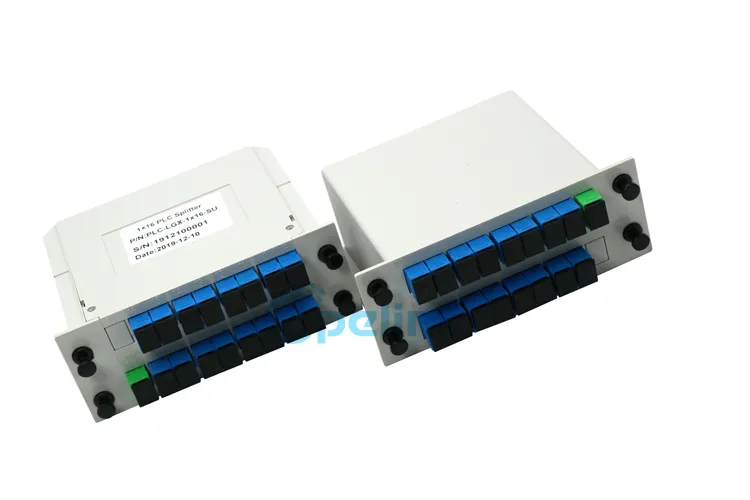 Factory Price CE From 1260 to 1650nm G652D, G657A1 Optical Fiber Splitter