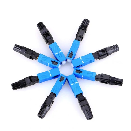 Fiber Optic Single Mode Sc/APC/Upc Fast Connector