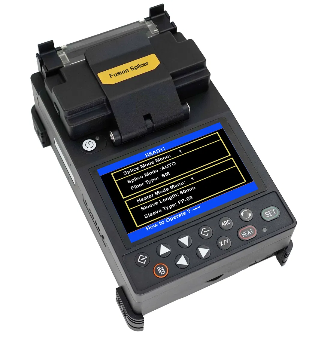 FL-115 Fiber Fusion Splicing Machine Fiber Optic Fusion Splicer Fully Automatic Optical Fiber Welding Machine