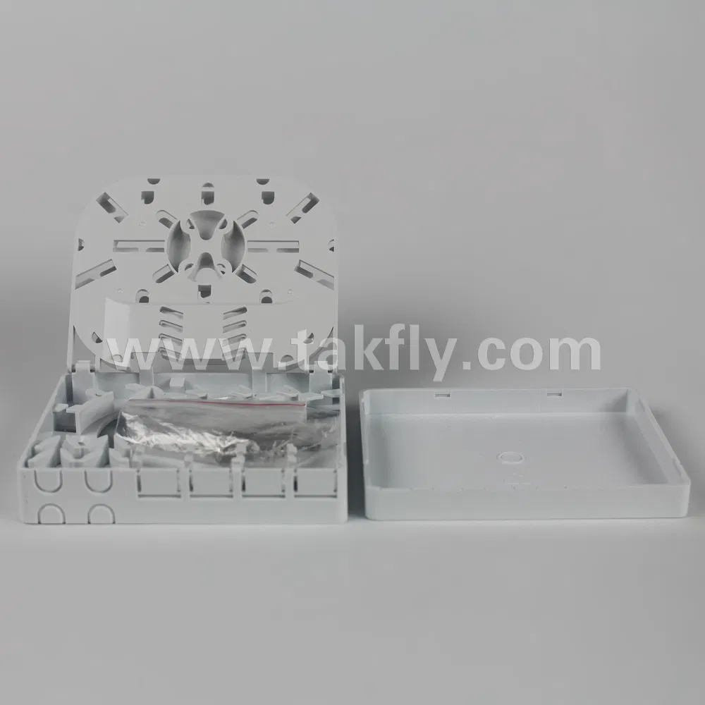 FTTH 4 Ports Wall Mount Optical Fiber Termination Box
