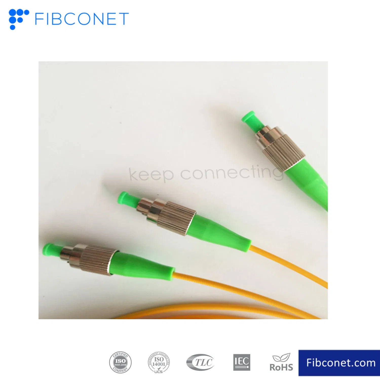 FTTH Fibconet FC APC 1X2 ABS Box Fbt Dual Windows