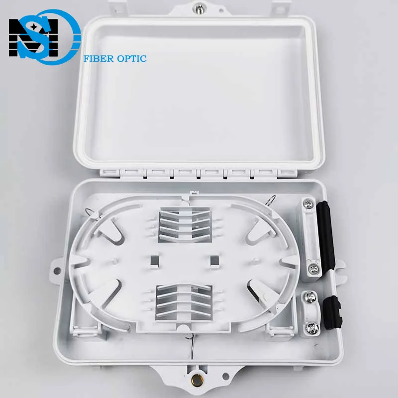 FTTH Indoor Outdoor 4/6 Core Fiber Optic Terminal Box
