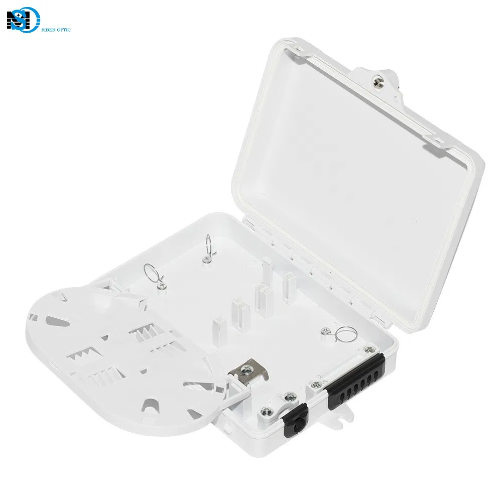 FTTH Indoor Outdoor 4/6 Core Fiber Optic Terminal Box