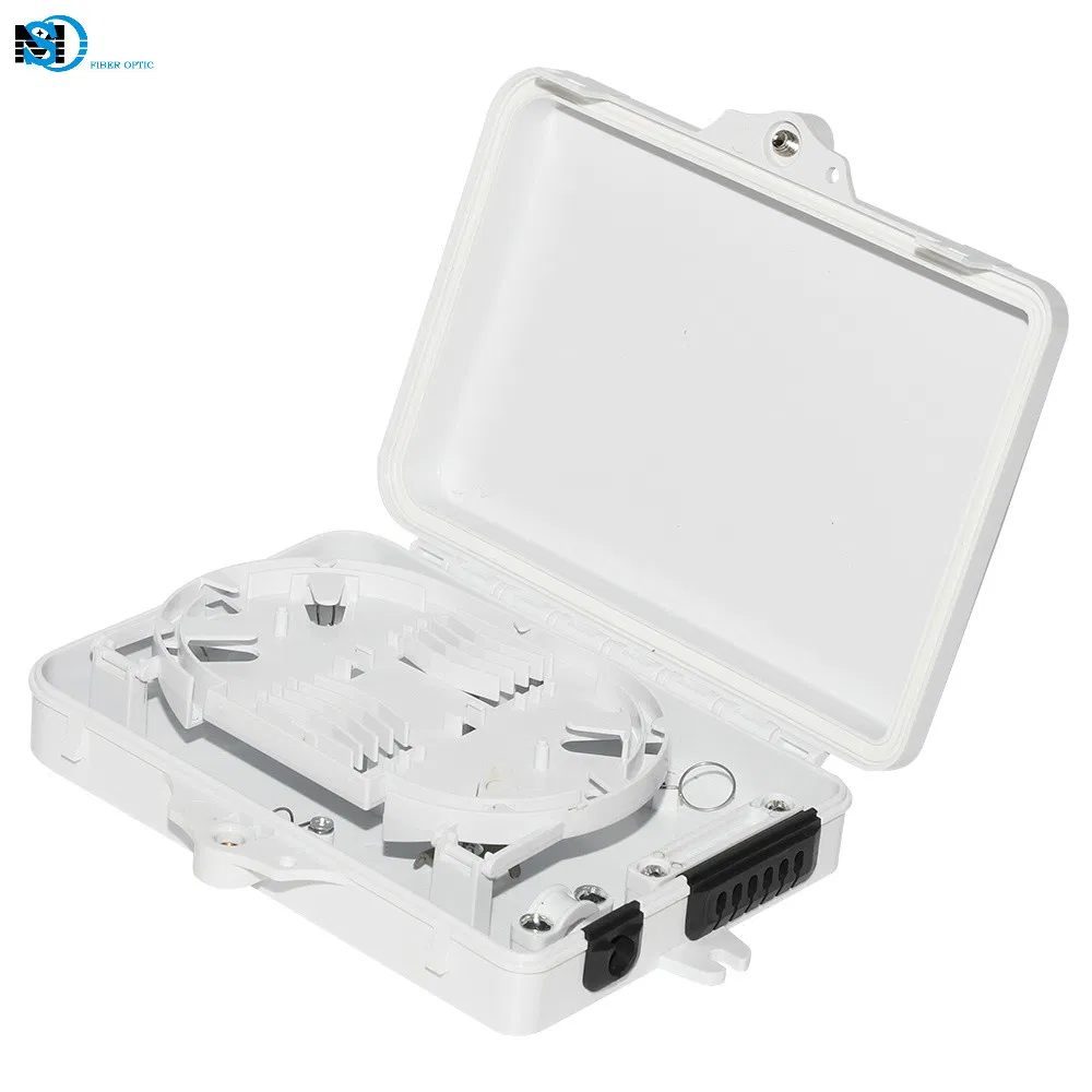 FTTH Indoor Outdoor 4/6 Core Fiber Optic Terminal Box