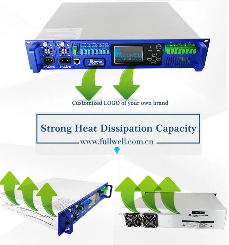 Fullwell Best Selling 8 Ports Xgs-Pon & CATV Wdm EDFA