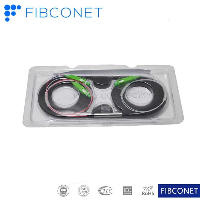 Fwdm CATV Fiber Optic 1310 1490 1550 Fwdm Wdm Series Stainless Steel Tube Fwdm