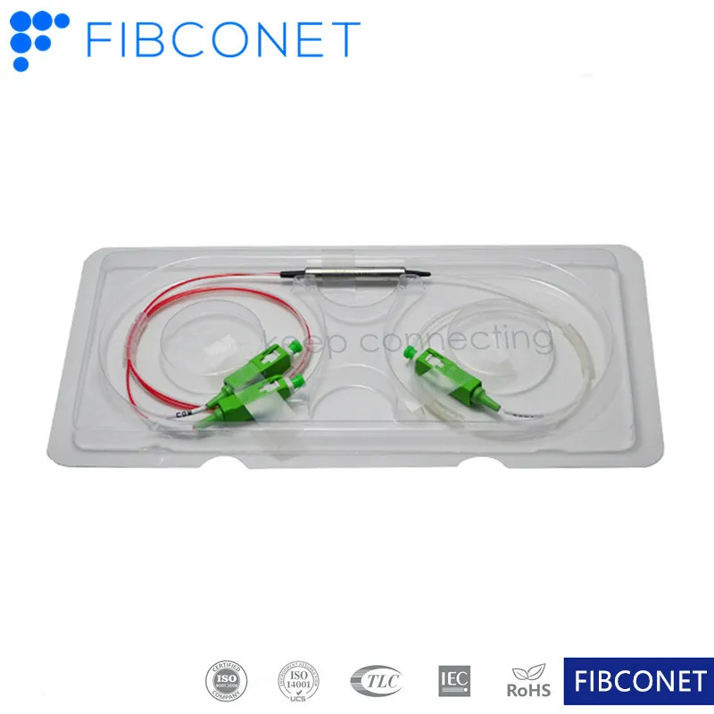 Fwdm CATV Fiber Optic 1310 1490 1550 Fwdm Wdm Series Stainless Steel Tube Fwdm
