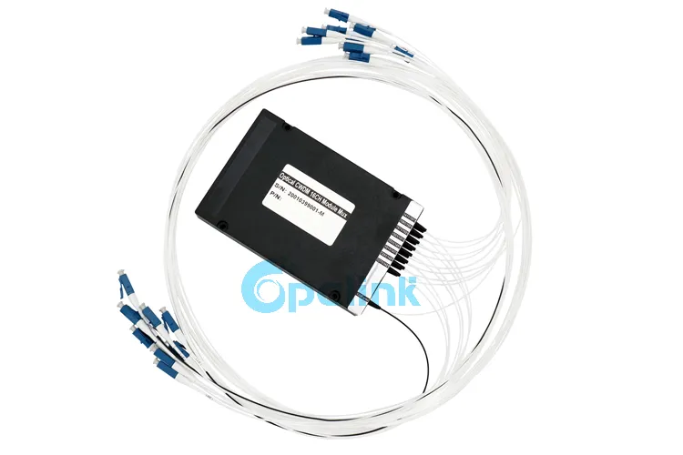 G652D, G657A1 LC/FC/Sc/St/Mu Opelink/OEM New RoHS 16+1CH Factory Mux /Demux Fiber Optic CWDM