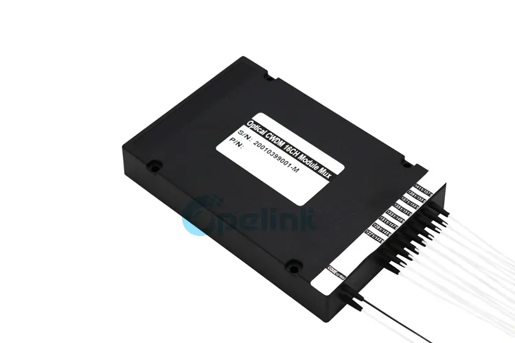 G652D, G657A1 LC/FC/Sc/St/Mu Opelink/OEM New RoHS 16+1CH Factory Mux /Demux Fiber Optic CWDM