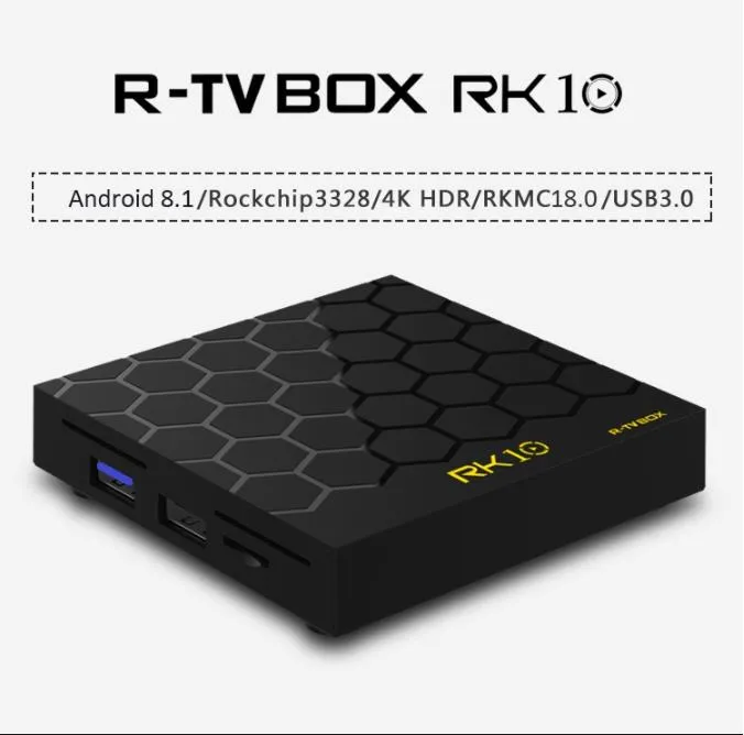 Gecen Android 7.1 Rockchip Rk3328 Full Tilt Chipset Support Youtube Netflix 4K HD Smart TV Box
