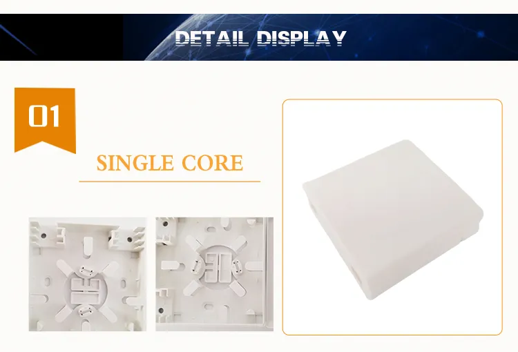 Good Price Fiber Optic Information Panel/Fiber Optic Face Plate/ 86 Terminal Box