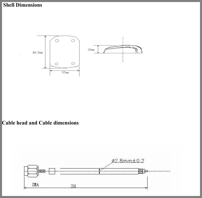GPS+Glonass Active Antenna