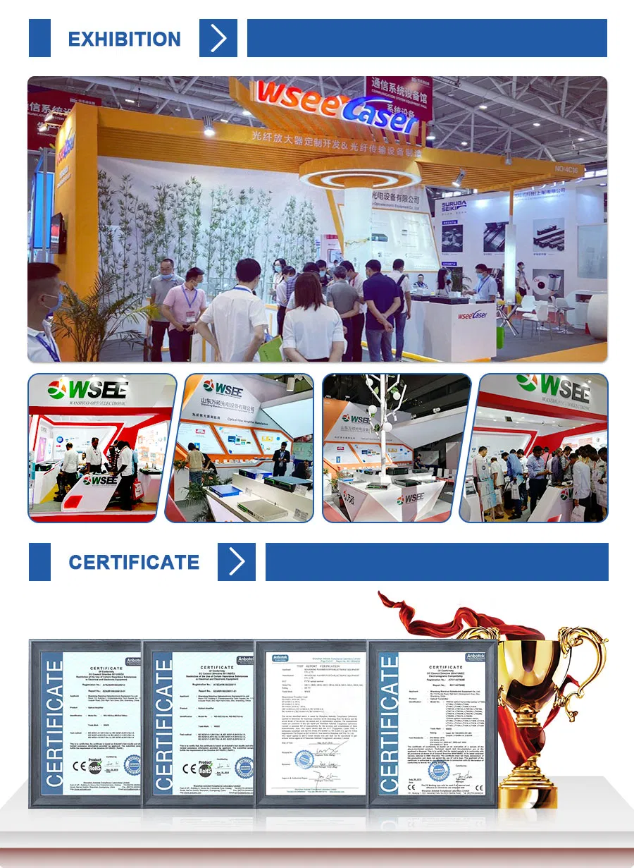 High Performance 1u 8 Port Gpon Olt with EDFA