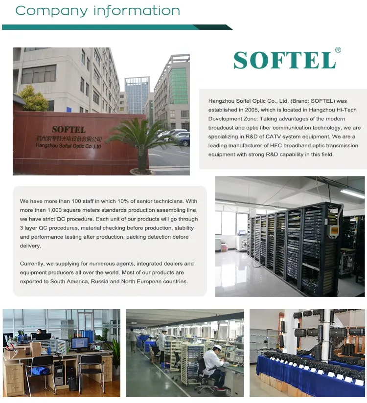 High Power 4 Output Erbium Doped Fiber Amplifier 1550nm EDFA
