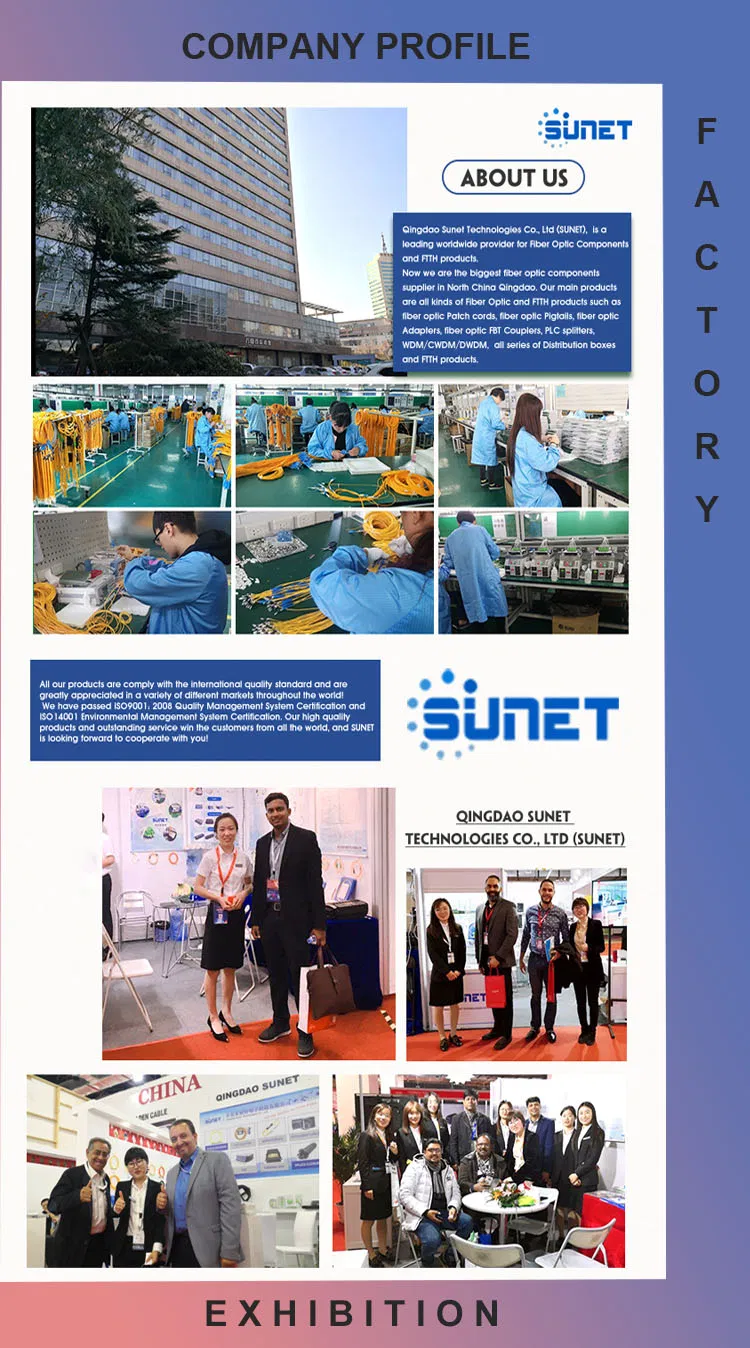 Hot Selling Outdoor Indoor FTTH Fiber Optic Drop Cable