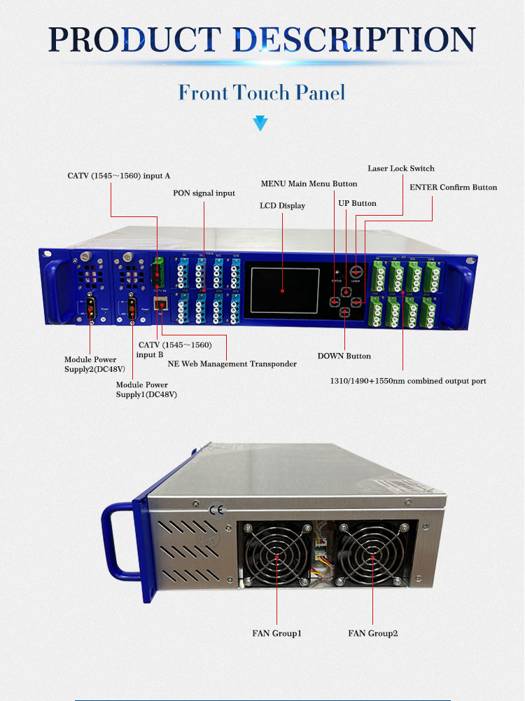 Jdsu Laser for Xgs-10g Pon CATV EDFA LC/Upc Connector
