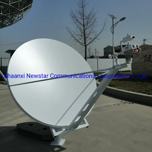 Ka Band 1.8m Aluminum Earth Station Satellite Antenna