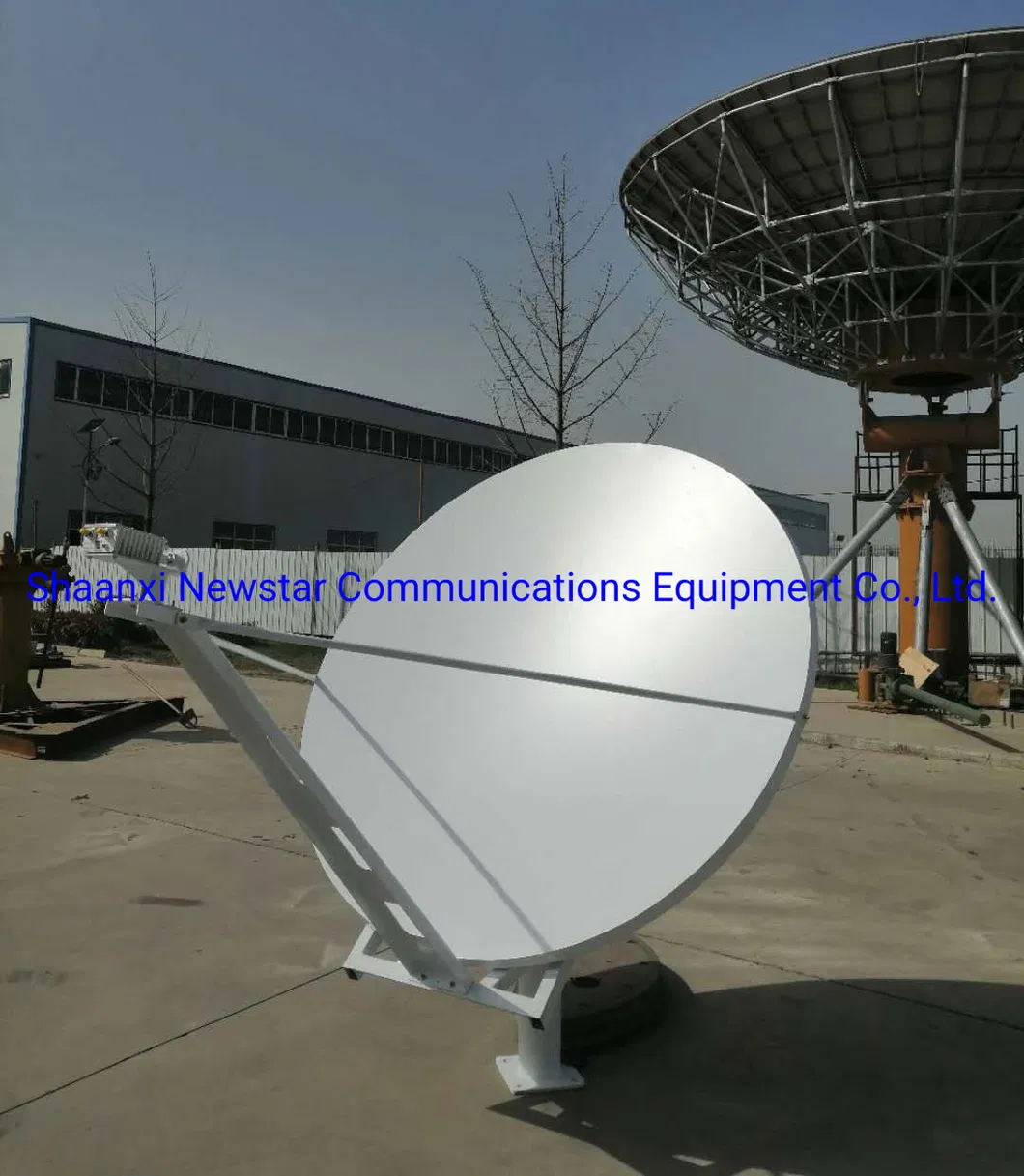 Ka Band 1.8m Aluminum Earth Station Satellite Antenna