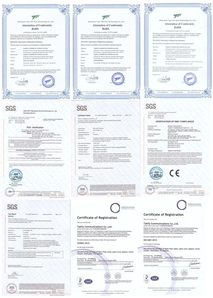 LC/Upc ABS Box 1X4 PLC Splitter