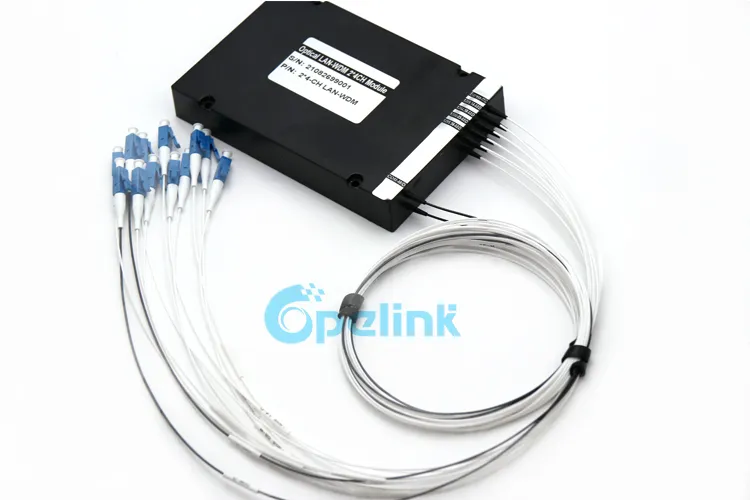 Low Price Mux /Demux LC/FC/Sc/St/Mu Opelink/OEM RoHS 4CH LAN G652D, G657A1 Lwdm