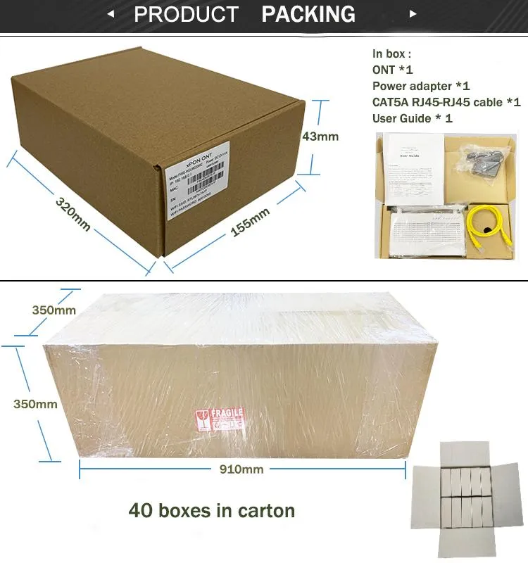 Lower Price Gpon Epon OEM ONU CATV 1ge+1fe+WiFi+ CATV Optic Fiber Modem, FTTH CATV Router
