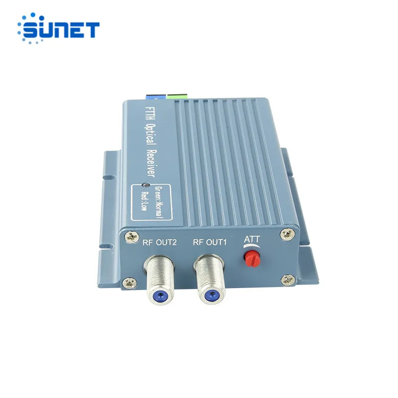 Made in China Digital TV and Analog TV FTTH Mini 1310/1490/ 1550 Nm CATV Wdm Optical Receiver Node
