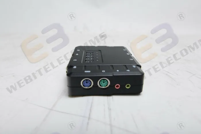 Mini Plastic Case 4 VGA Port Desktop Kvm Switch Console