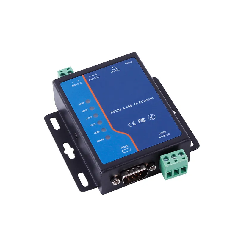 Modbus RTU to Modbus TCP 1 RS232 and 1 RS485 Modbus Serial to Ethernet Converters
