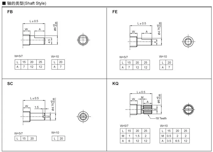 Multigang FM Radio Adjusting Potentiometer B10k B100k