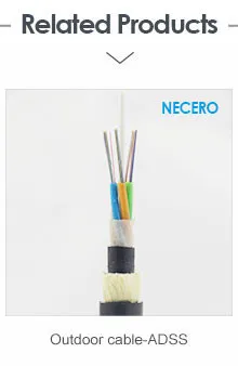 OEM 12 Cores 9/125 Um Outdoor (Armored) Fiber Optic Cable Fire Retardant