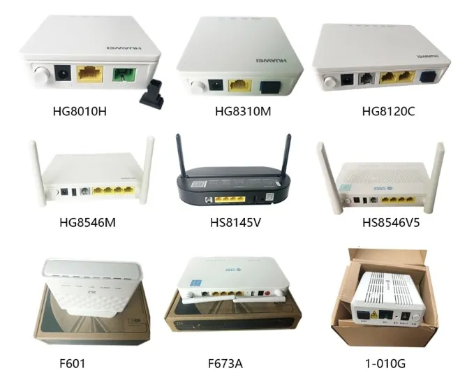 OEM Gpon ONU Ont Zc-520 1ge+3fe+1tel+WiFi