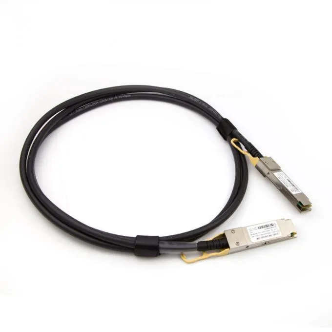 Optical Fiber Data Center AWG30 40gbps Dac Passive Copper Cable