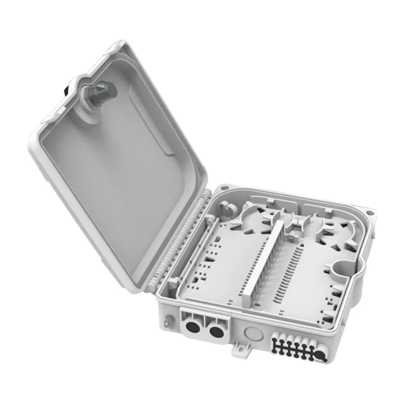 Otb-P028 Ready for Adapter Splitter Sfiber Optic Splice Junction Termination Box with Dust Cover Nap Optical Distribution Box