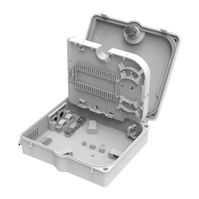 Otb-P028 Ready for Adapter Splitter Sfiber Optic Splice Junction Termination Box with Dust Cover Nap Optical Distribution Box