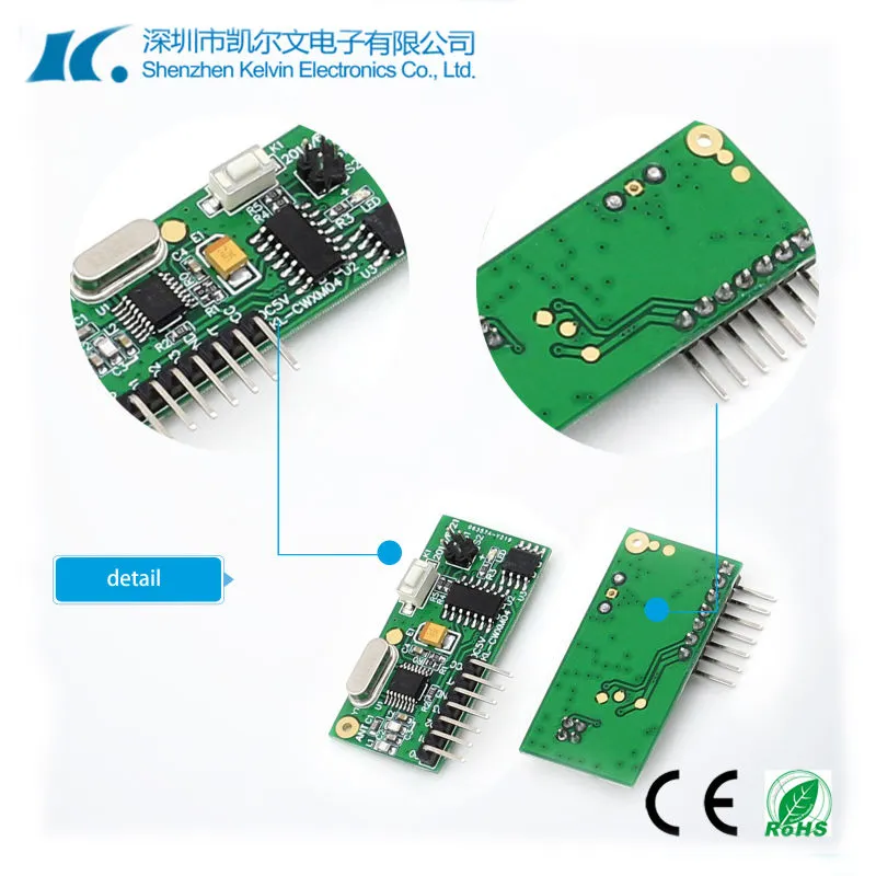 Popular Learning Code RF Wireless Circuit Board Kl-Cwxm04