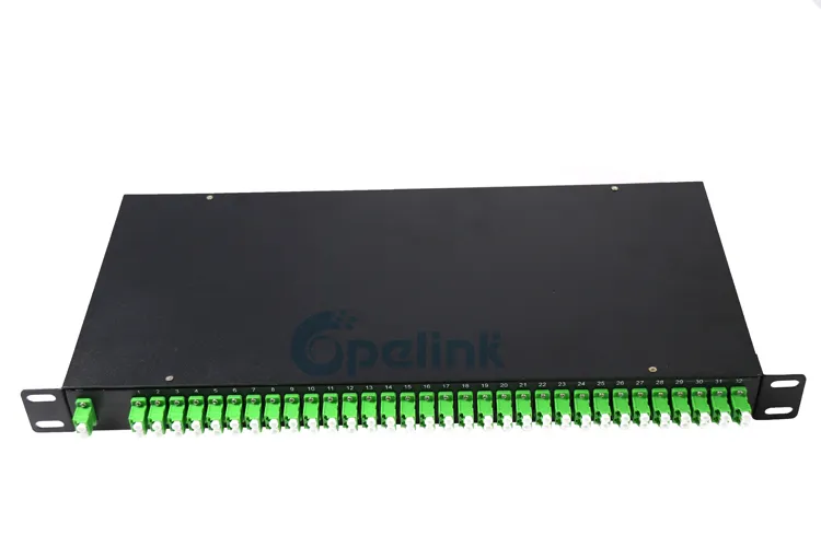 PVC/LSZH Opelink/OEM Optical Fiber PLC Splitter with Low Price From 1260 to 1650nm 0.5-2m