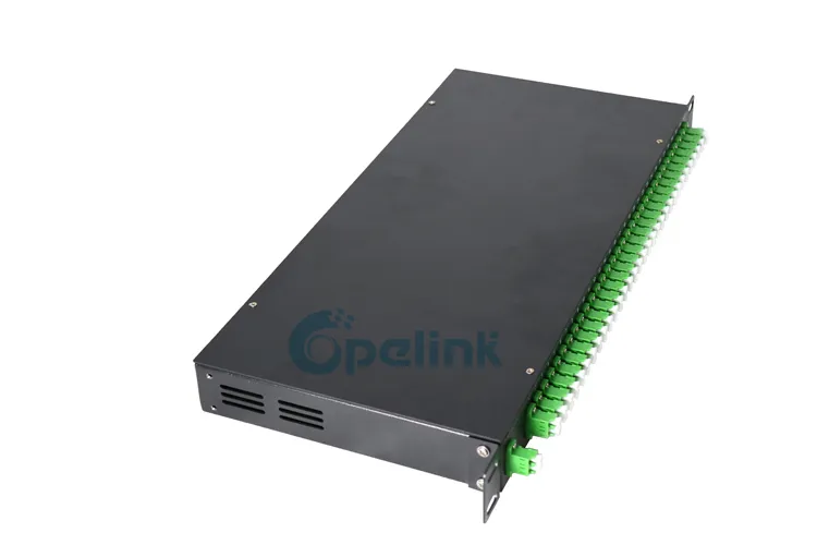 PVC/LSZH Opelink/OEM Optical Fiber PLC Splitter with Low Price From 1260 to 1650nm 0.5-2m
