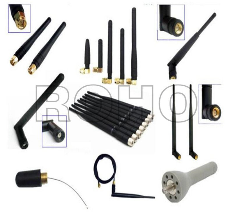 Right Angle RF Coaxial SMA 2700 MHz 5dBi Indoor 4G WiFi Directional Ceiling MIMO Antenna